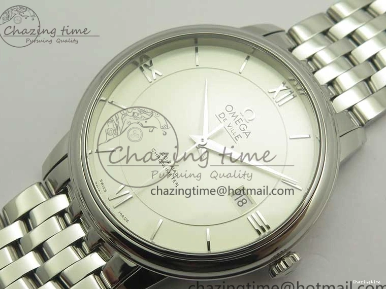 0418 Sporty De Ville SS RXW 1:1 Best Edition Silver Dial on SS Bracelet A 8019